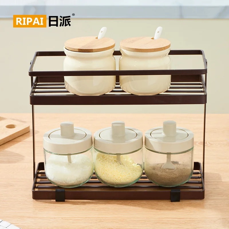 納期21日電子レンジ棚,2層,多機能,電子レンジ,キッチンラックフック,スパイスラック,オーブン収納棚