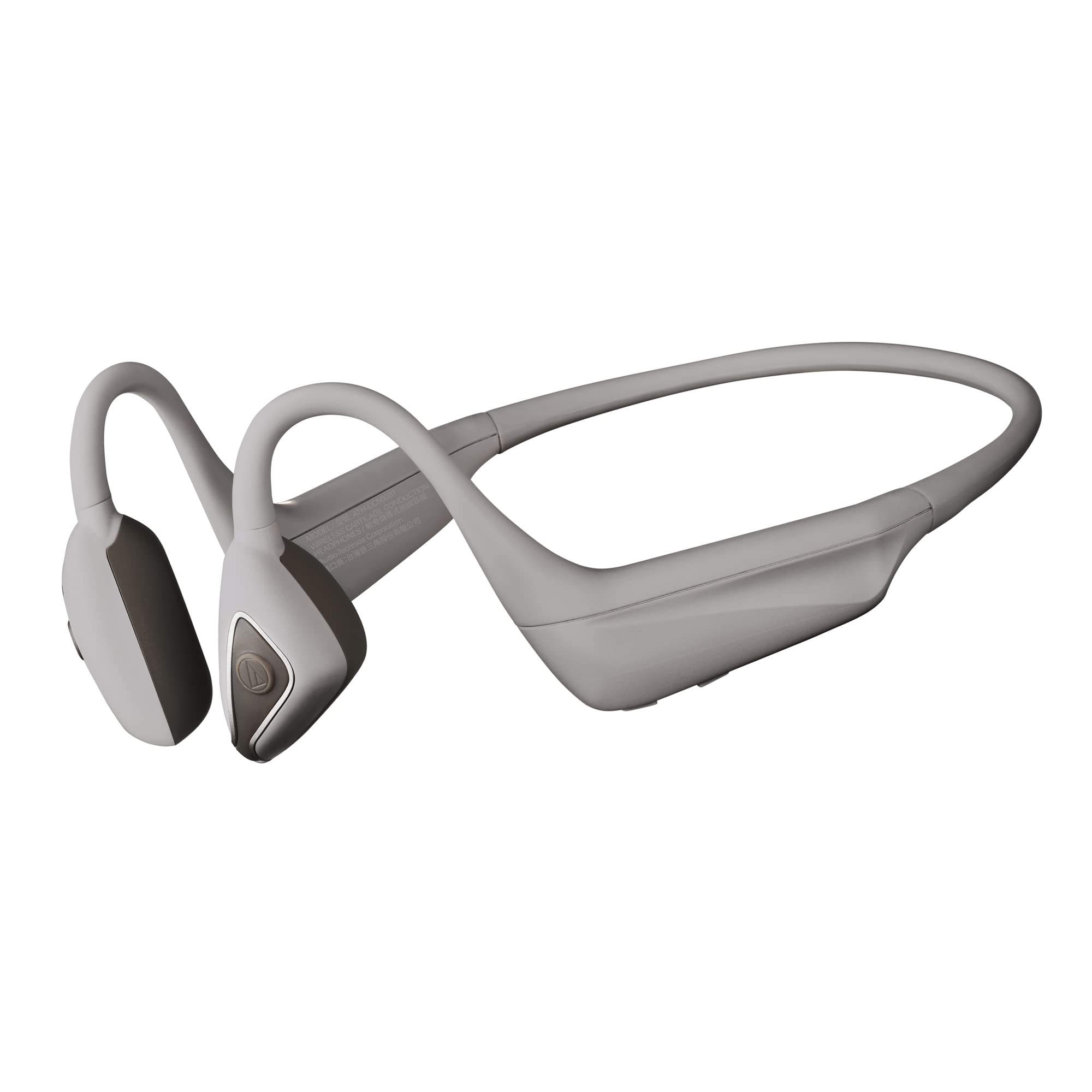 オーディオテクニカ ATH-CC500BT BG ワイヤレスイヤホン bluetooth 軟骨伝導/aptx HD/マルチポイント/マイク付き/通話品質強化/ノイズキャンセリング/プリセットEQ /