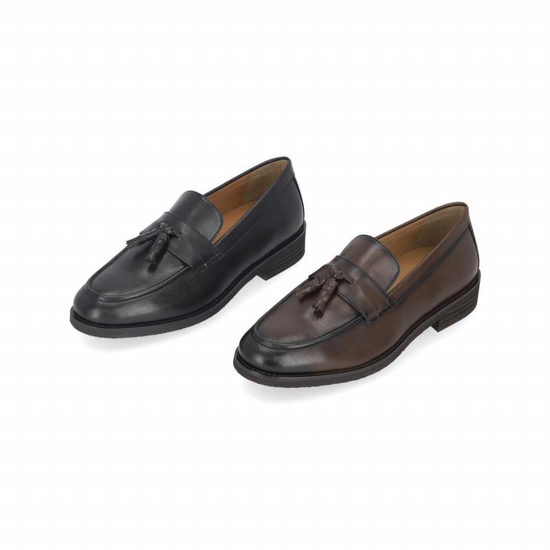 [シークレット特価] マッツ男性タッセルローファー3cm LCMD48M326