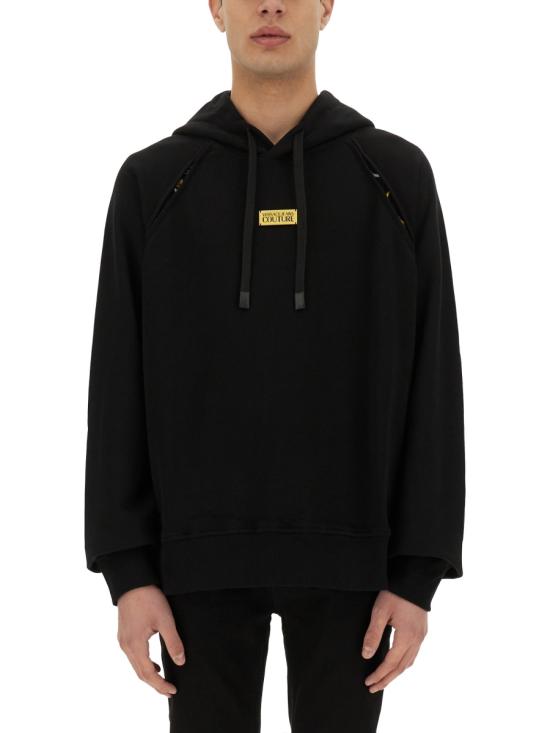 VERSACE Men Tunic Tops 78GAI314 F0010899 BLACK