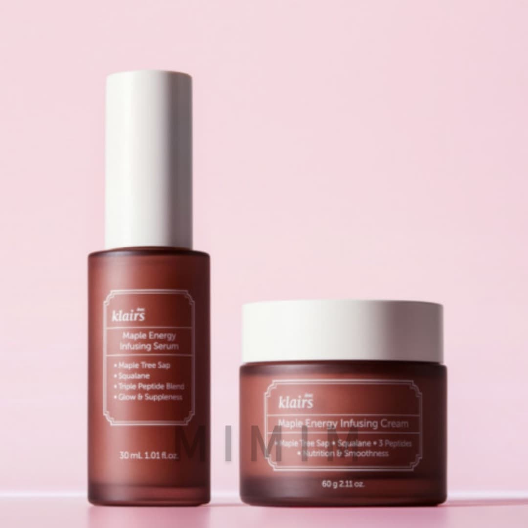 クレアーズ メープルエネルギー インフュージング セラム 30ml + インフュージングクリーム 60g