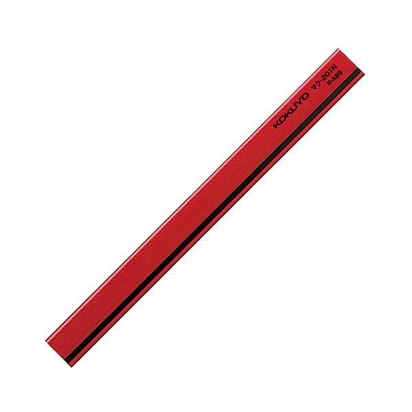 （まとめ）コクヨ マグネットバーW18H8L200mm 赤 マク-201NR 1セット（10個）2セット