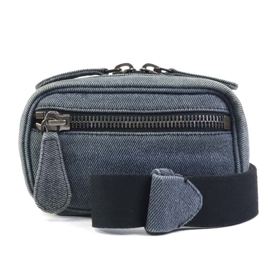 メゾンマルジェラ Maison Margiela ウエストバッグ ボディバッグ デニム デニムブルー ユニセックス 56177a