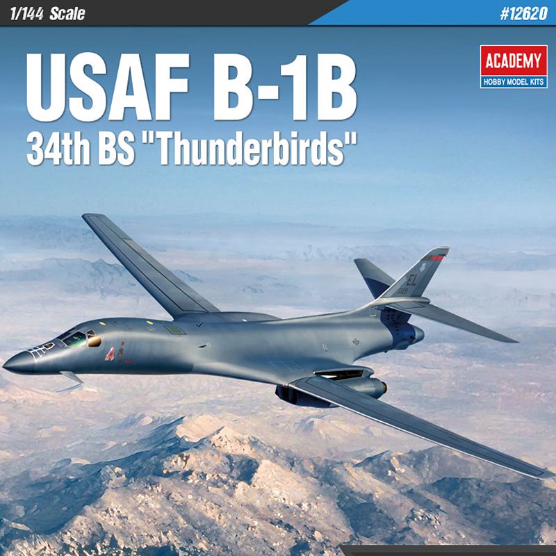 [Academy] 12620 USAF B-1B 34th BS Thunderbird プラモデル 米空軍爆撃飛行隊 おもちゃ 大人 模型 組み立て ホビー 55,000円