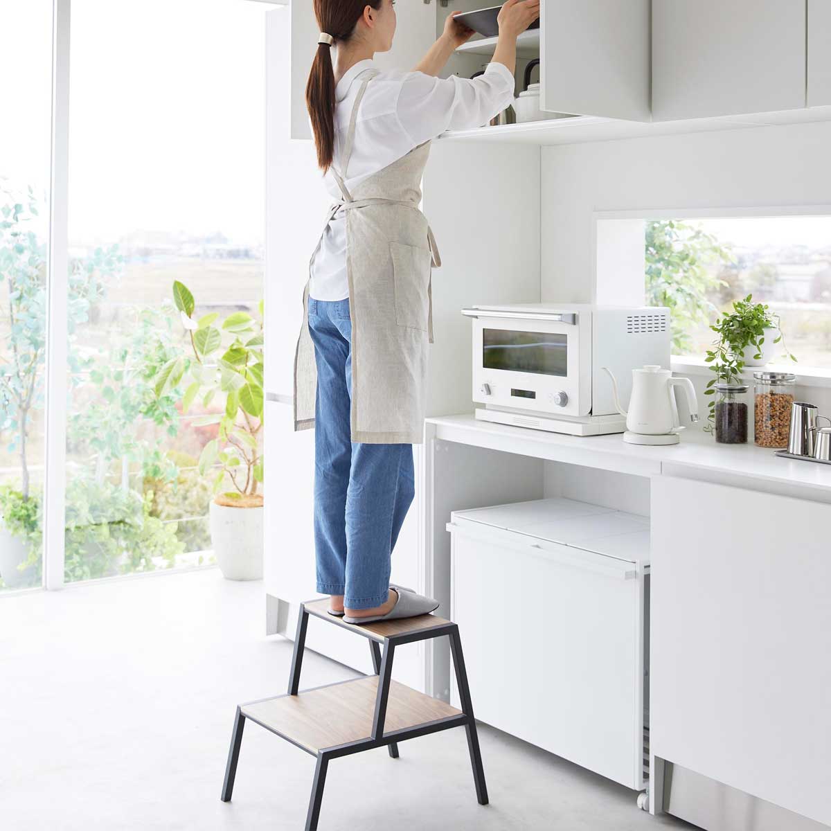 ステップ 山崎実業 tower タワー 踏み台 2段 1468 ブラック 15,950円