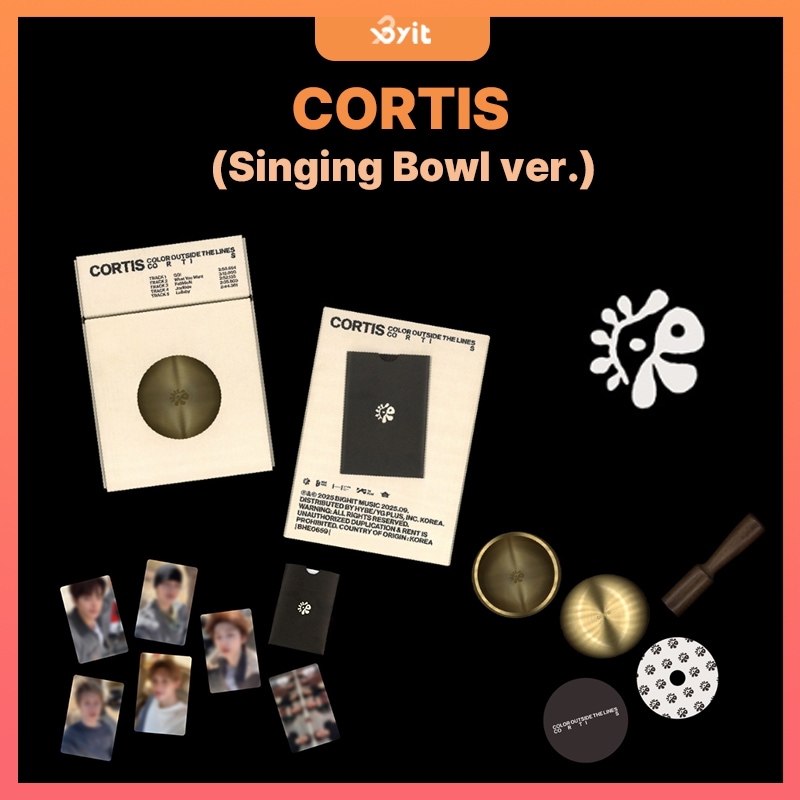 【公式】 [CORTIS] The 1st EP [COLOR OUTSIDE THE LINES] (Singing Bowl ver.) OFFICIAL ALBUM 正規品