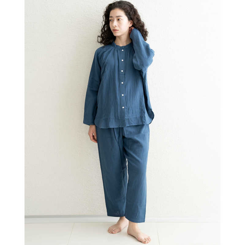 リオグループ　ラグランフレアスリーピングウェア ネイビー