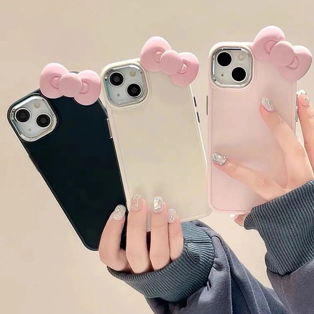 スマホケース シンプル ピンク 蝶結び 13携帯ケース 1415プロス アンチショック シリコンケース iPhoneスマホケース