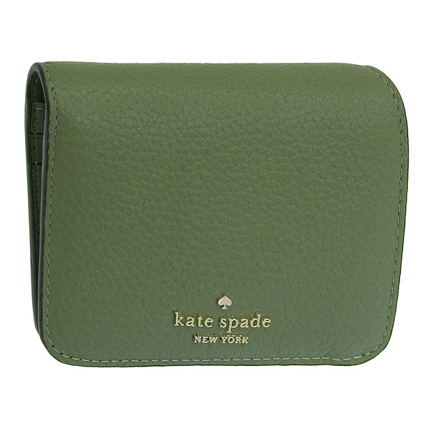 ケイトスペードニューヨーク kate spade new york レディース 財布 二つ折り グリーン アウトレット kh788-300