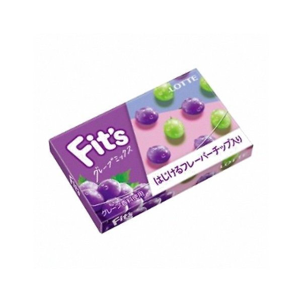 ロッテ Fit sグレープミックス 12枚 200コ入り 2020/12/08発売 (4520516