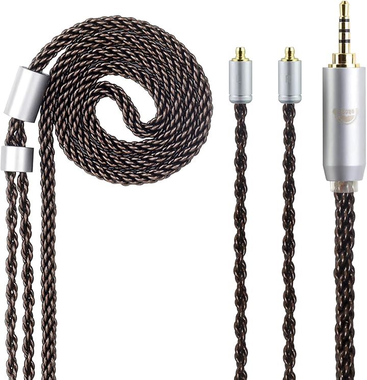 ZT8 リケーブル Pentaconn Earコネクタ イヤホンケーブル 8芯 OFC Acoustune用( 2.5mm, Pentaconn Earコネクタ)
