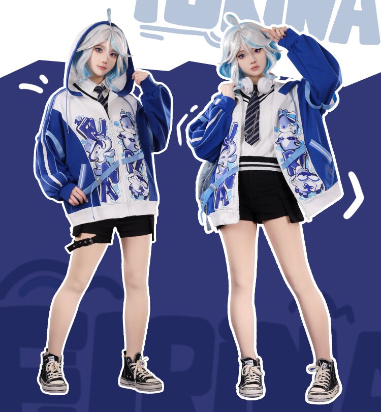 三点妄想 原神 cos スーツ テイヴァット・カブ・フニーナ コスプレ衣装 カーディガン トレーナー ファン日常 7,938円