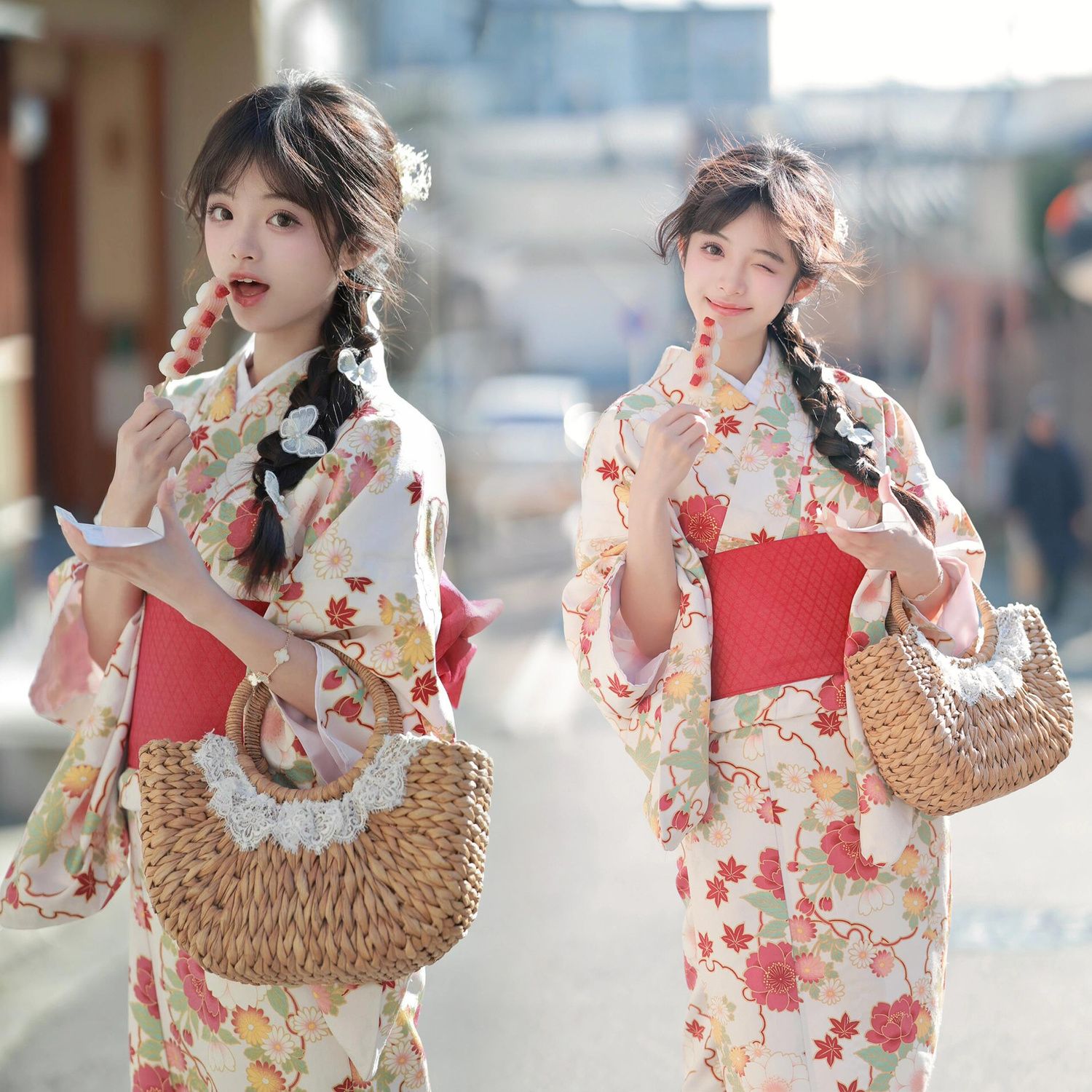 大人气浴衣 花火大会 着物 新作 伝統写真 洋服 浴衣 ポートレート 修正 ドレス
