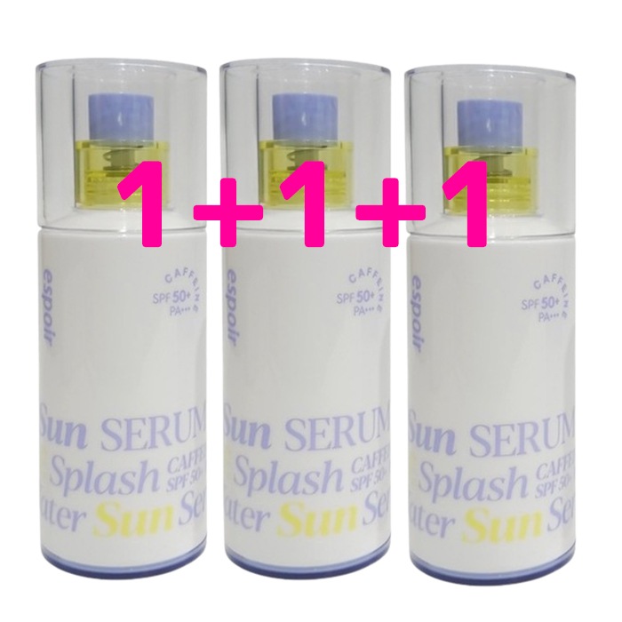 ウォータースプラッシュサンセラム, 50ml, 3個