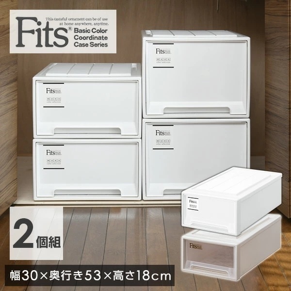 フィッツケース 2セット 幅30 奥行き53 高さ18 cm S-30 5,186円