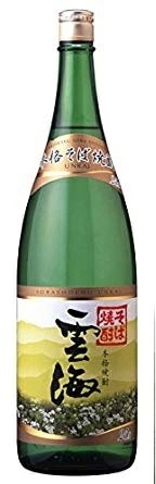 【送料無料】【ケース販売】本格そば焼酎 雲海 そば 25度 1800ml6本【北海道沖縄県東北四国九州地方は必ず送料が掛かります】
