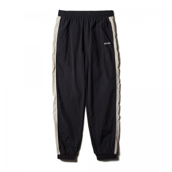 NEWERA ニューエラ ナイロン サイドテープ トラックパンツ ブラック Performance Apparel 14312818