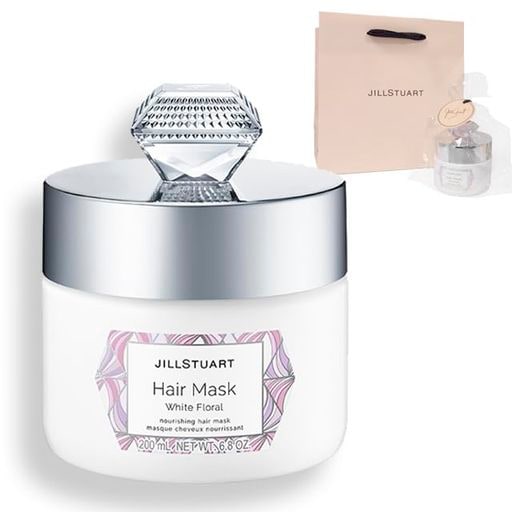 【国内正規品】JILL STUART ジルスチュアート ヘアマスク ホワイトフローラル 194G 化粧品 誕生日 プレゼント ギフト ショッパー付き