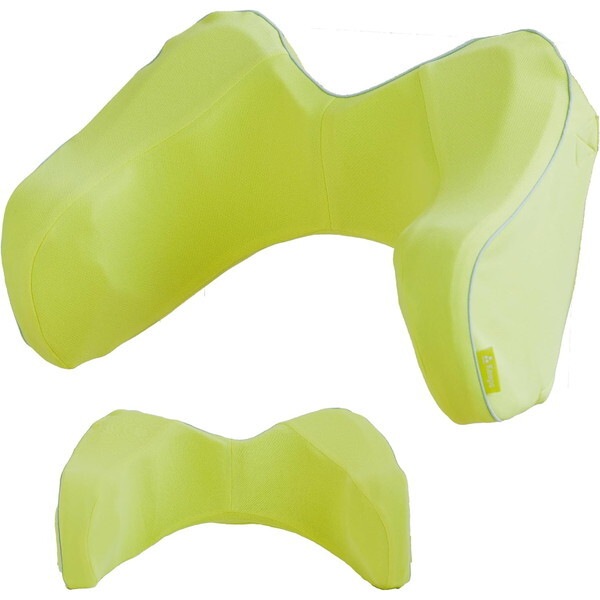 西川 Keepsランバークッション 腰のまくら KE2651 HG93104652430 イエロー 約 幅51奥行き41高さ21cm