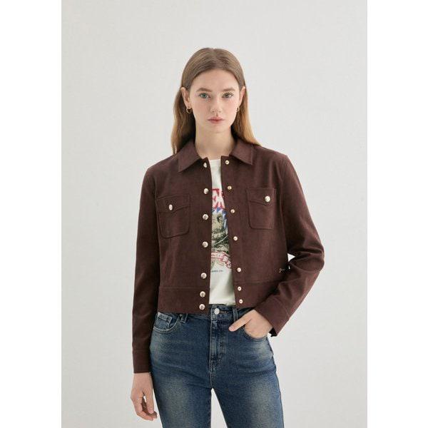 [GUESS] 女性用フェイクスエードジャケット[YP4W7851]