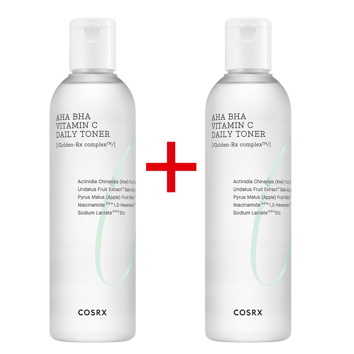 [1+1]リフレッシュ AHA/BHA ビタミンC デイリートナー 280ml+280ml