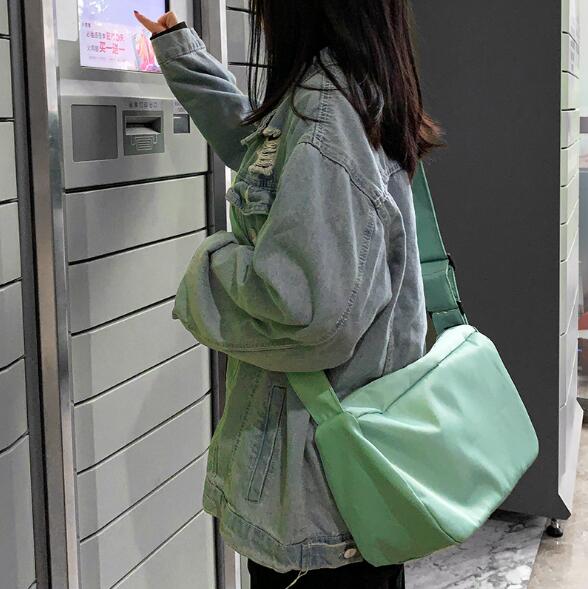 バッグ ショルダーバッグ 無地 オシャレ 韓国 ファッション 雑貨 かわいい おしゃれ 北欧 送料無料 [K] (T)