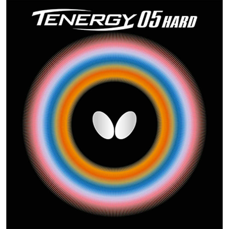 バタフライ　裏ソフトラバー テナジー05ハード TENERGY 05 HARD A(アツ) レッド [裏ソフト /テンション]　06030