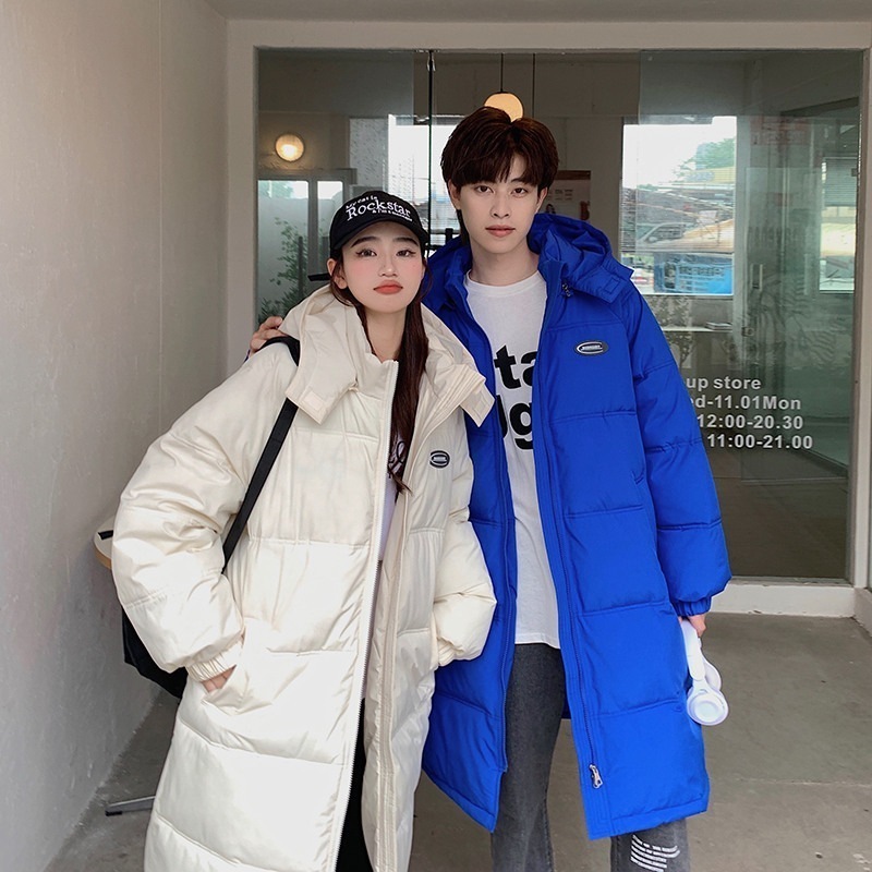 アウターダウンジャケットコート冬新作日系ダウンコットンジャケット ロング セミロング 流行り レトロ 取り外し可能 厚手ジャケット フード付き 百掛け 快適 韓国版はデザイン感がゆったりしている