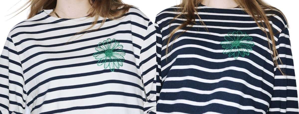 TSHIRT LONG SLEEVE STRIPE_ 2 COLOR