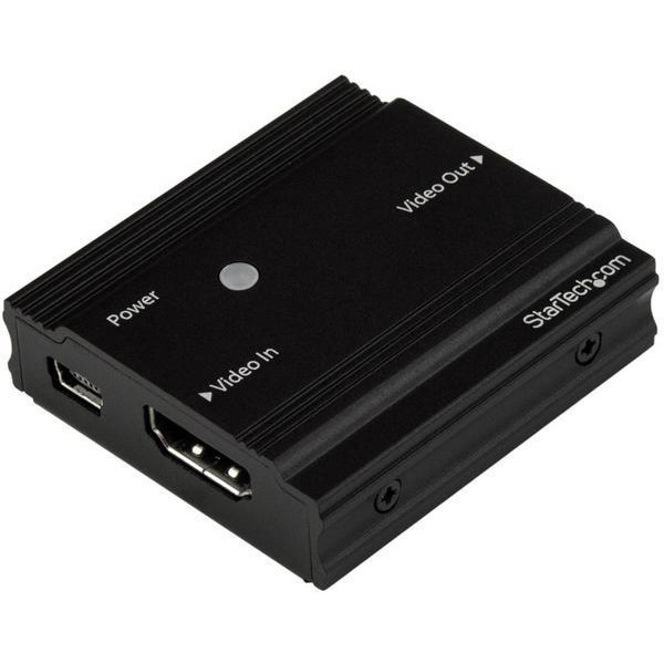 HDBOOST4K ブラック [HDMIリピーター イコライザー内蔵]