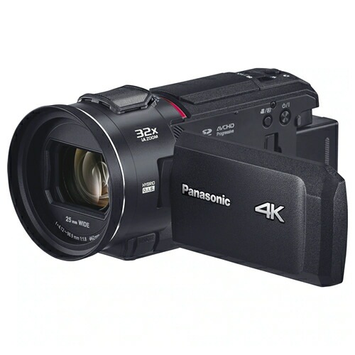 パナソニック【Panasonic】デジタル4Kビデオカメラ レザーブラック 4K VX3 フルハイビジョン HC-VX3-K【高画質・高性能】