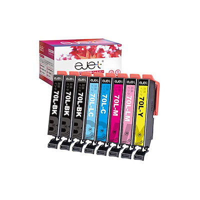 他サイト： 純正 インクカートリッジ さくらんぼ 6色パック（増量タイプ） IC6CL70Lの商品画像