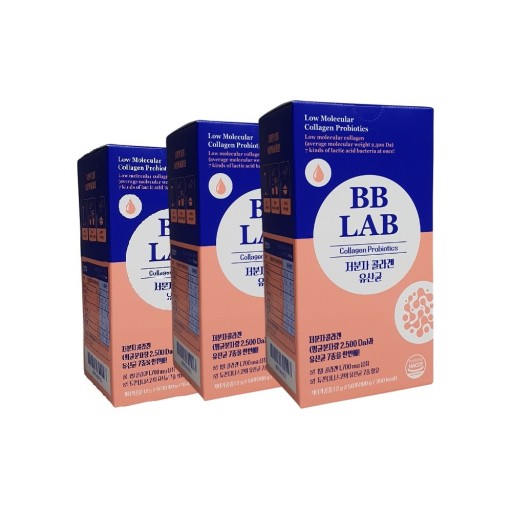 [1+1+1] BBLAB 低分子コラーゲン乳酸菌 ５０包入(12g x 50P) コラーゲン　乳酸菌　粉末　韓国　韓国食品 /BB LAB