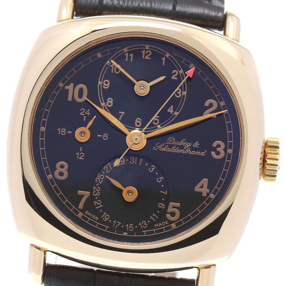 ダービー&シャルデンブラン DUBEY & SCHALDENBRAND デュプロマチック K18PG 自動巻き メンズ 箱付き_841570【中古】 304,875円