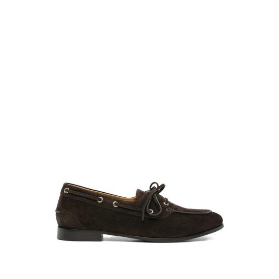BALLY Women Laced up Shoes WF0053 SU205 U8M2 BROWN