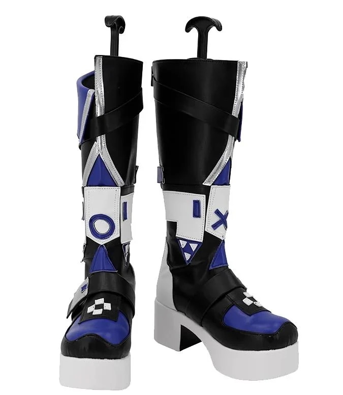 コスプレ靴銀狼ぎんろう崩壊:スターレイルブーツ下駄シューズ長靴コスプレクリスマスハロウィン