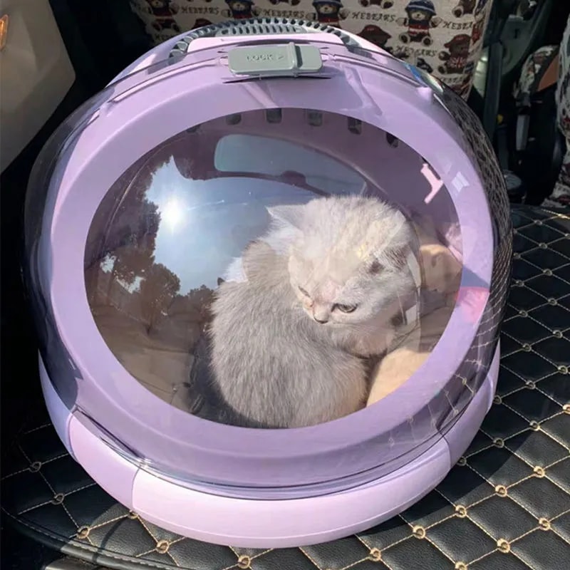 宇宙カプセル猫外出携帯バッグ 多機能航空箱 通気性猫バッグを携帯する 四季共通ペットバッグ 4,949円