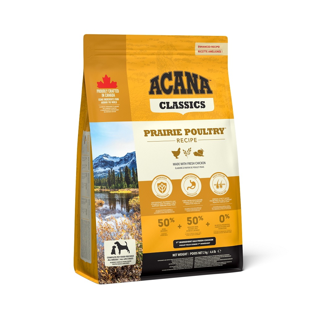 アカナ　クラシック　プレイリーポートリーレシピ　2kg3袋セット【ドッグフード】【正規品】