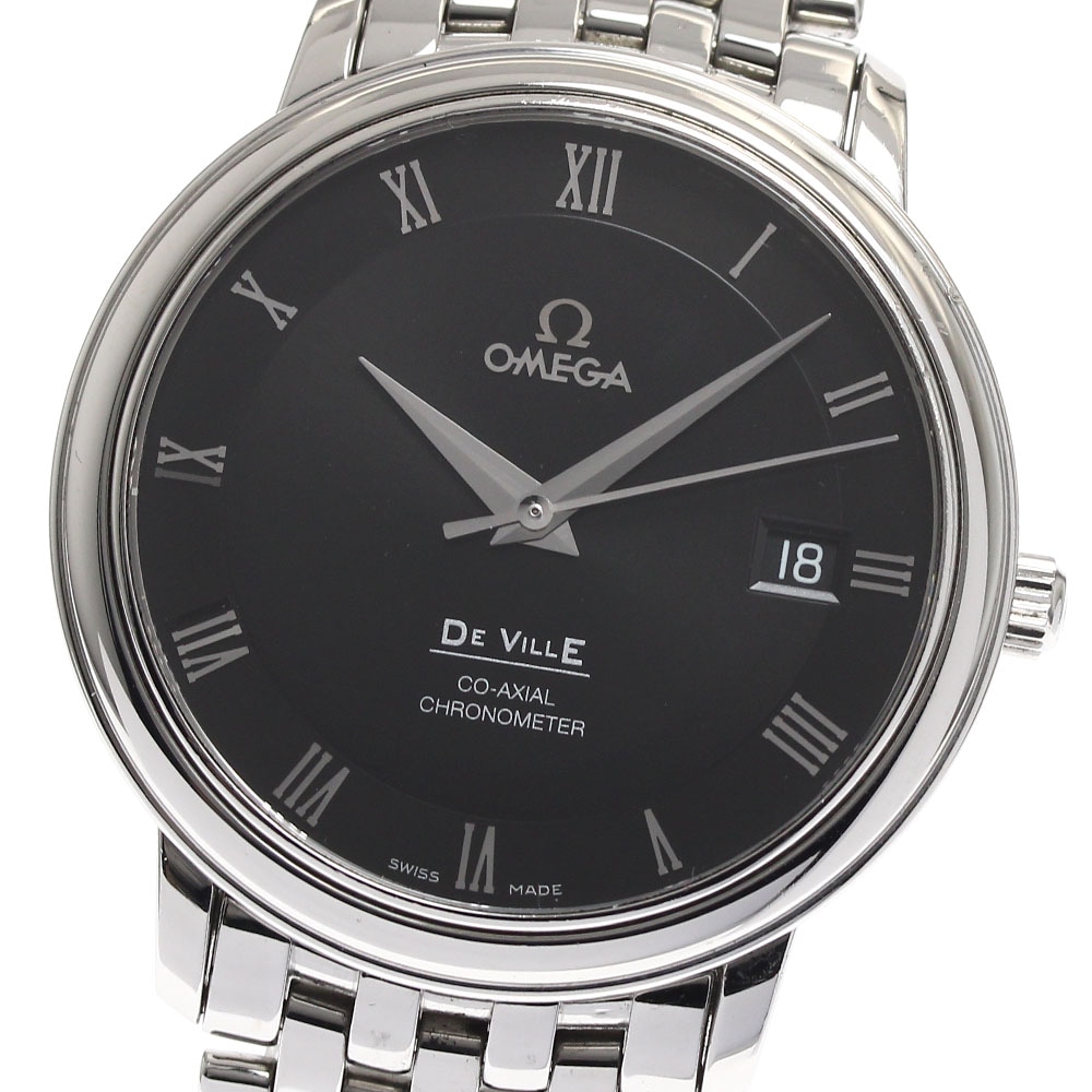 オメガ OMEGA 4574.50 デビル プレステージ コーアクシャル デイト 自動巻き メンズ _889092【中古】