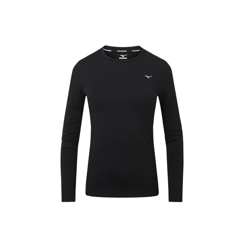 女性ランニング起毛機能性スパン長袖Tシャツ32YA480009