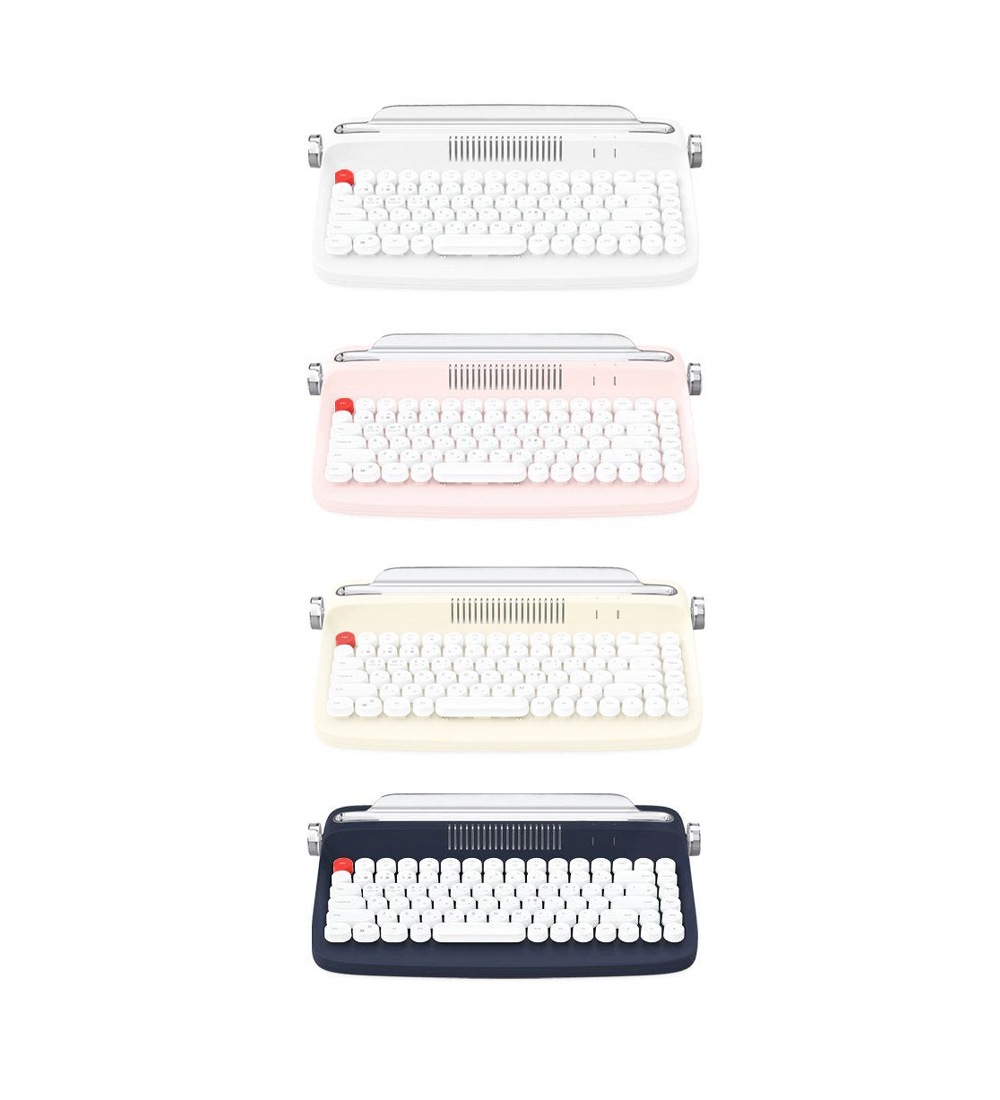 レトロ ミニ ブルートゥース キーボード B303 4種類