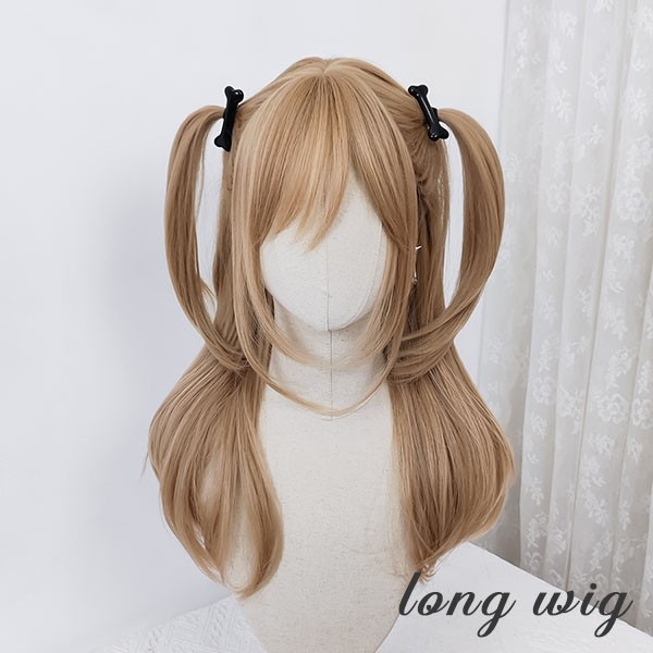 ウィッグ レディース フルウィッグ ロング ストレート 金髪 ゴールド ぱっつん前髪 前髪あり 可愛い かわいい 大人用 コスプレ ロリータ ゴスロリ コスチューム 原宿風 仮装 超自然 かつら wi