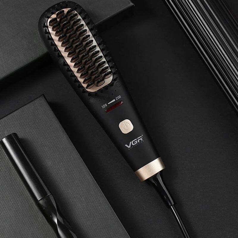 ヘアストレート＆カール カールアイロン ストレートアイロン 縮毛矯正器 ヘア 5温度 低ノイズ v-568 携帯便利 旅行