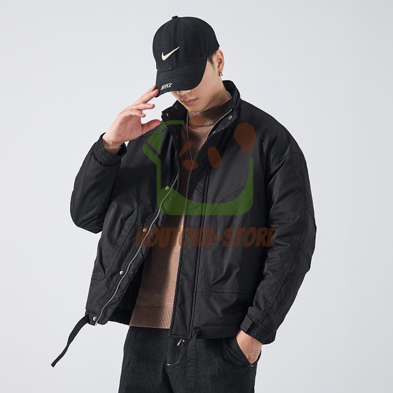 中綿ジャケット メンズ 大きい 立ち襟 防風 防寒 防寒着 暖かい ワーク アウトドア アウター おしゃれ 秋 冬 冬服 20代 30代 作業着 ジャンパー