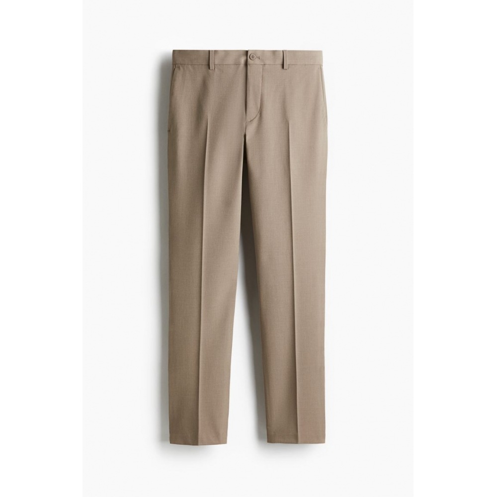 H&M テーラードトラウザースリムフィットベージュ