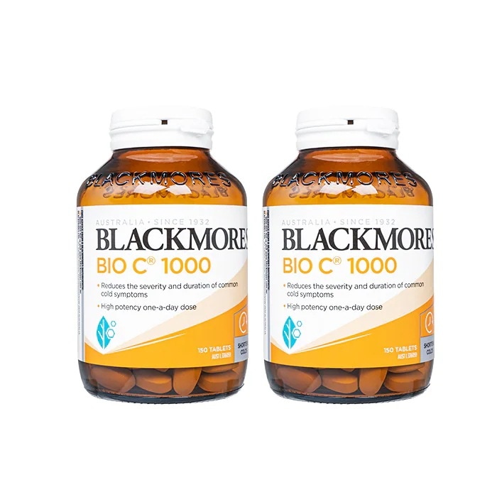バイオC1000　150錠　2本　ブラックモアズ　ビタミンC　Blackmores 海外直送