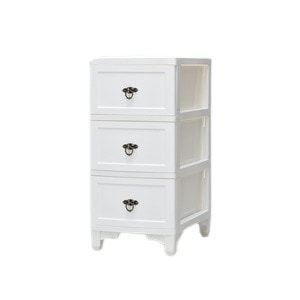 衣類収納 タンス 約幅34cm 3段 ホワイト 日本製 引き出し カドリー チェスト Cuddly リビング 収納家具 組立品