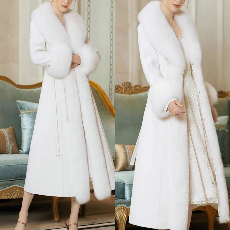 2024冬新品 欧美風 ファー 高級感 人工フリース ステッチ ぬいぐるみ ボア 華やか暖かい 保温 レディース コート アウター ジャケット メガ割30%制限
