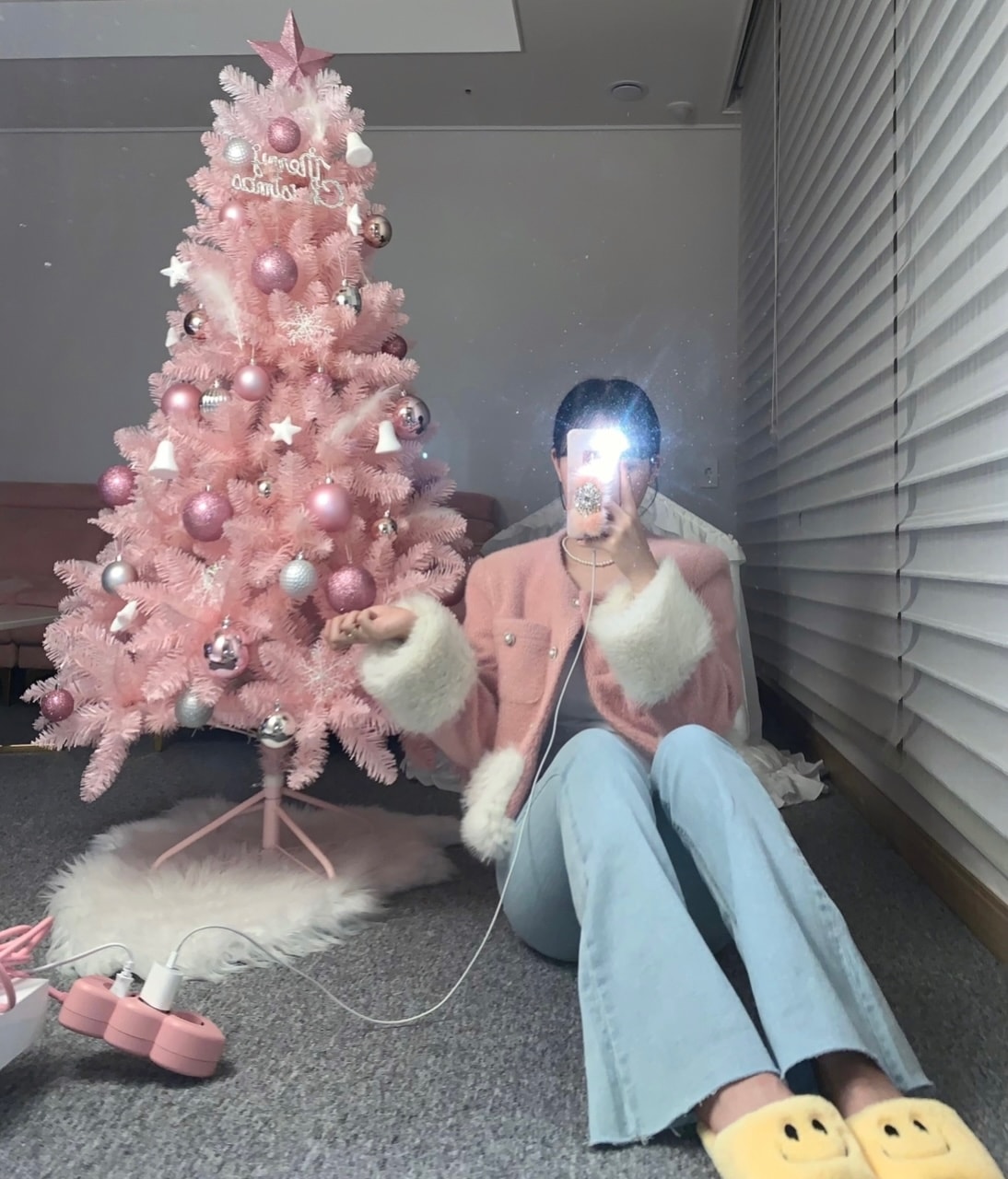 雪花 ファー ジャケット 9,935円