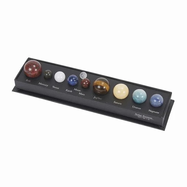オブジェ 置き物 インテリア雑貨 家具 インテリア Cosmic Gemstones 太陽系 地球 7,395円